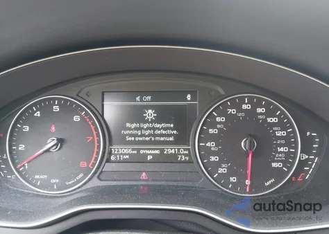 2017 Audi A4 2.0T Ultra Premium from USA, damaged, VIN WAUGMAF47HN029851